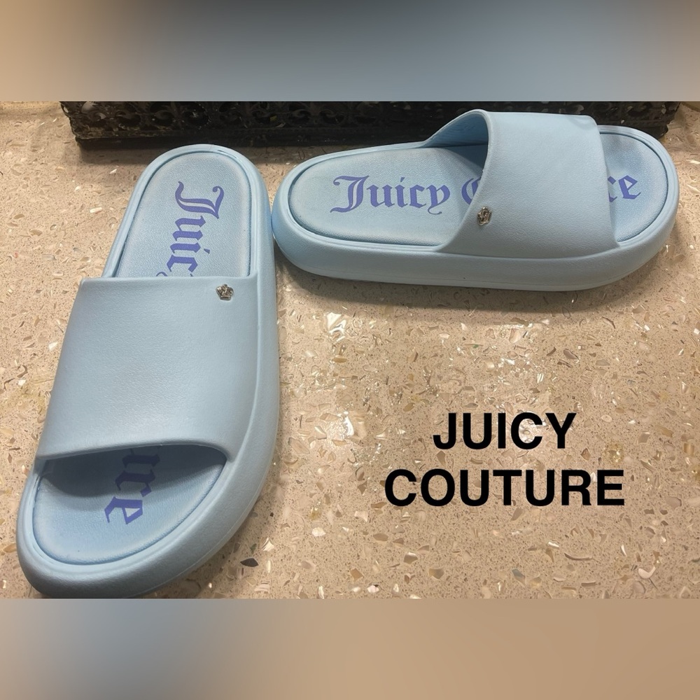 Juicy Couture Sandals 6 Blue